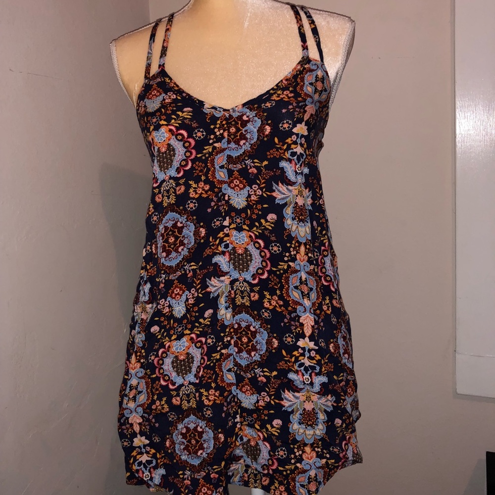 Flowy spaghetti strap top